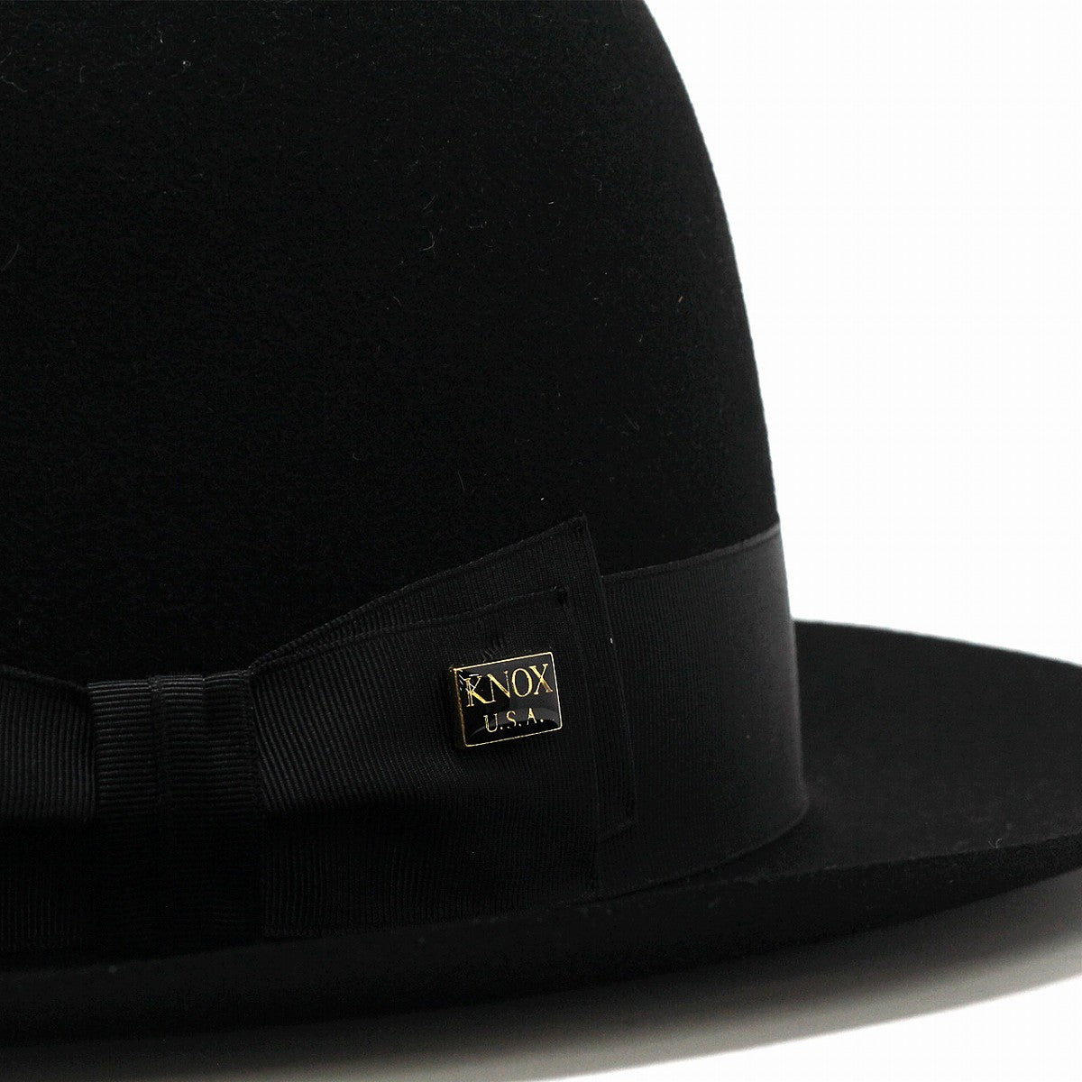 ノックス フェルトハット ブラック | KNOX Felt Hat