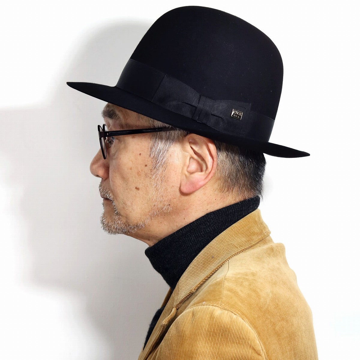 ノックス フェルトハット ブラック | KNOX Felt Hat