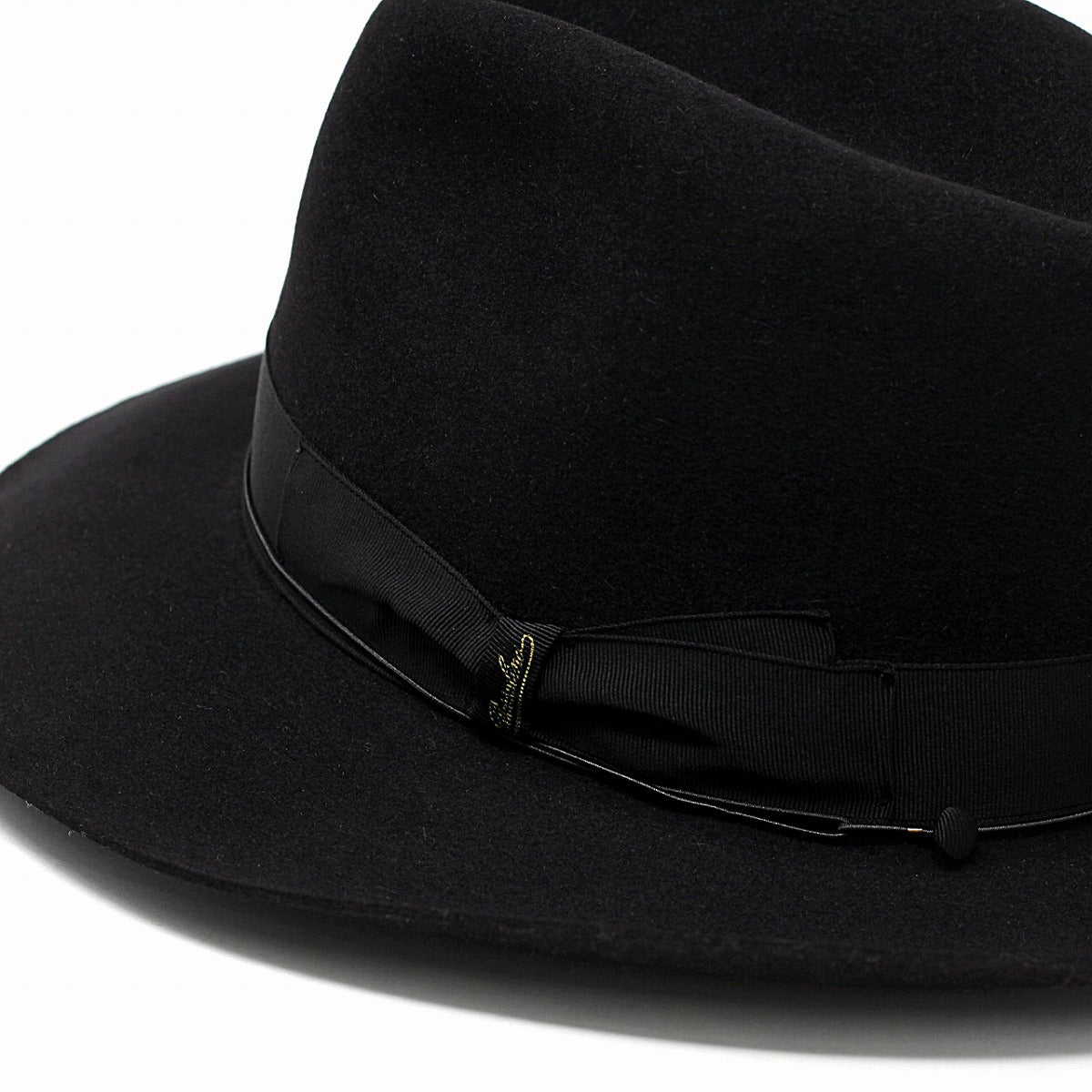 ボルサリーノ フェルトハット ブラック | Borsalino Folar