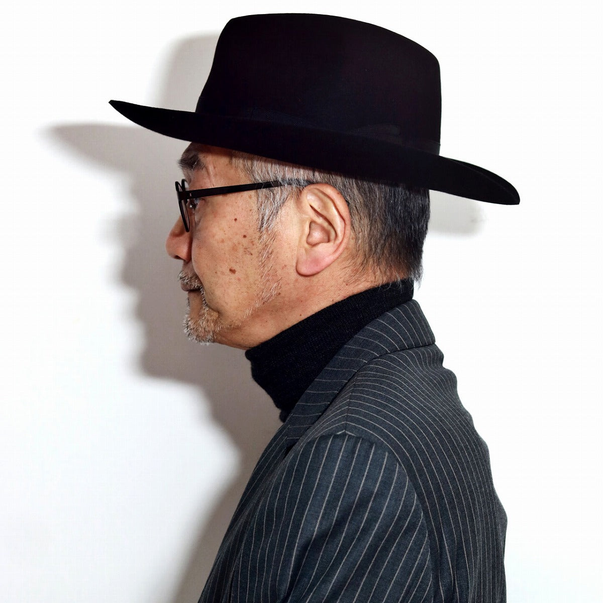 ボルサリーノ フェルトハット ブラック | Borsalino Folar