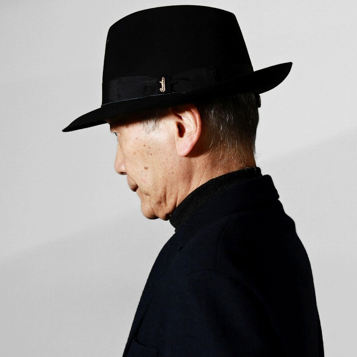 ボルサリーノ フェルトハット ブラック | Borsalino Federico Anello