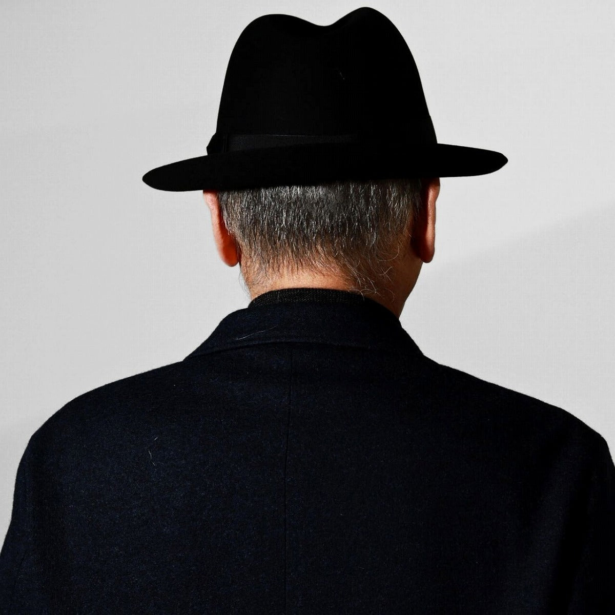 ボルサリーノ フェルトハット ブラック | Borsalino Federico Anello