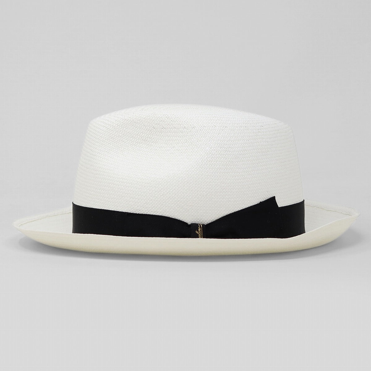 ボルサリーノ パナマハット ブリーチ×ブラック | Borsalino Federico
