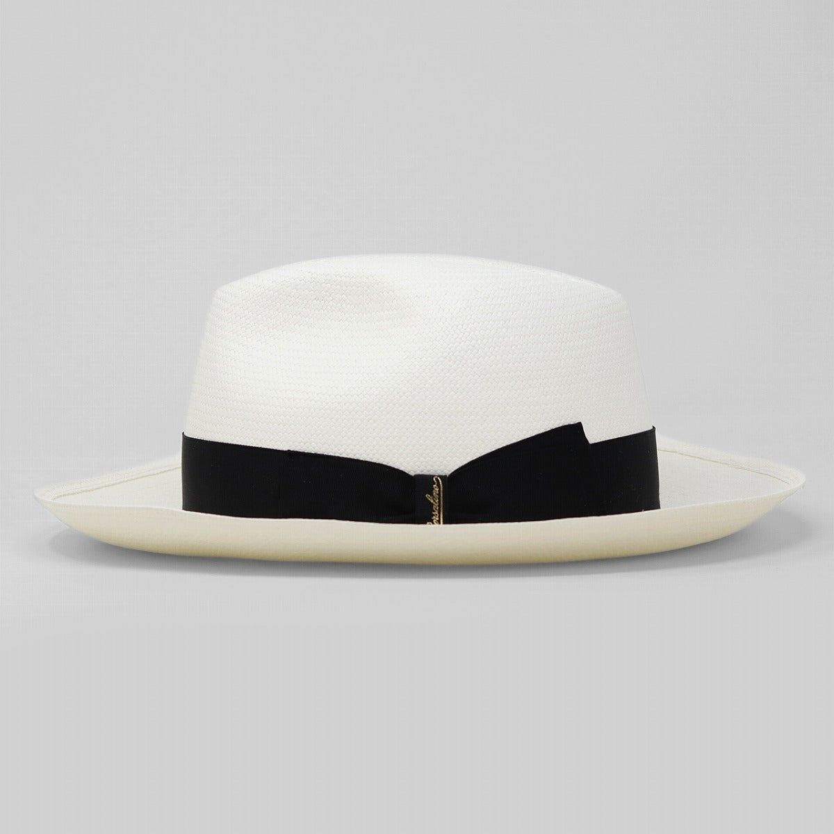 ボルサリーノ パナマハット ブリーチ×ブラック | Borsalino Amedeo