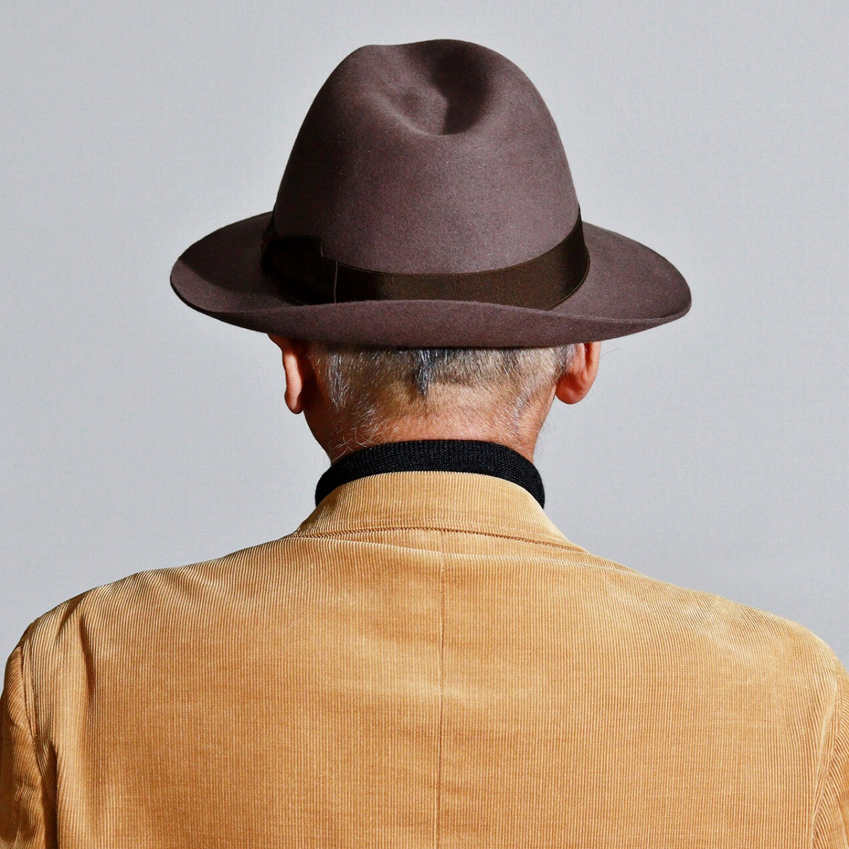 ボルサリーノ フェルトハット ブラウン | Borsalino Federico Feltro Alessandria Rasato