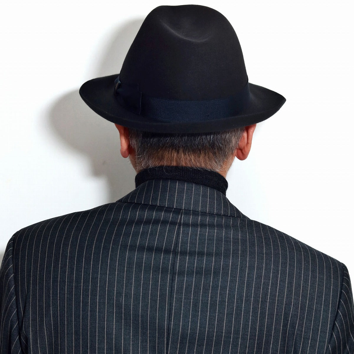 ボルサリーノ フェルトハット チャコール | Borsalino Shaved-felt Hat