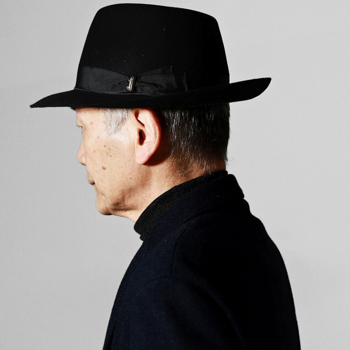 ボルサリーノ フェルトハット ブラック | Borsalino Felt Hat