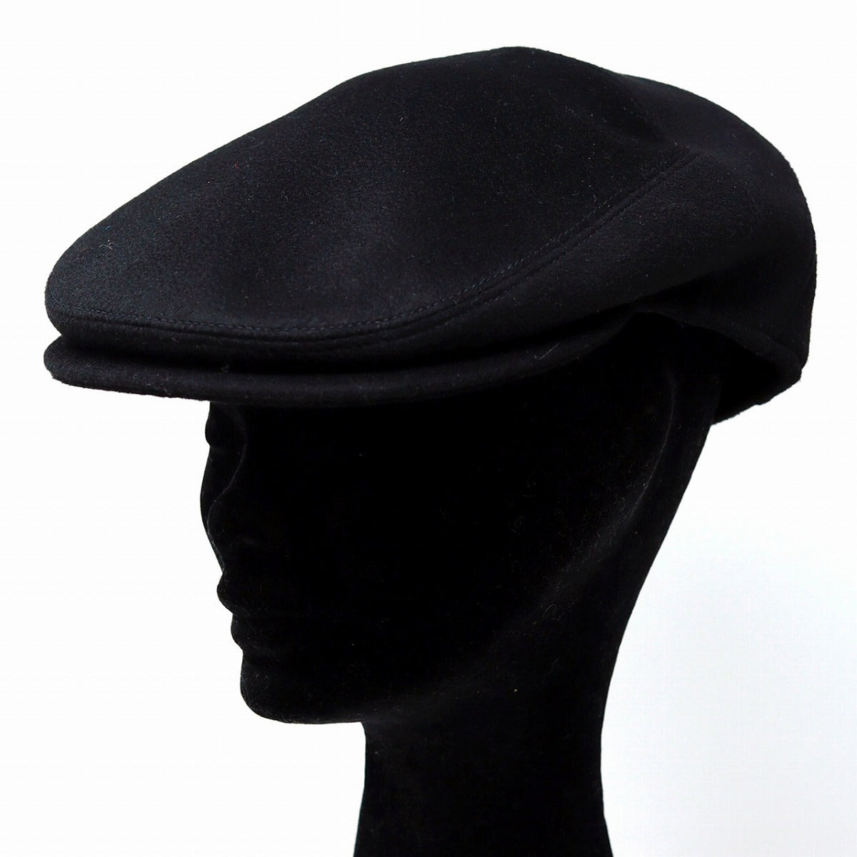 ボルサリーノ ハンチング ブラック | Borsalino Vincenzo Soft Flat Cap