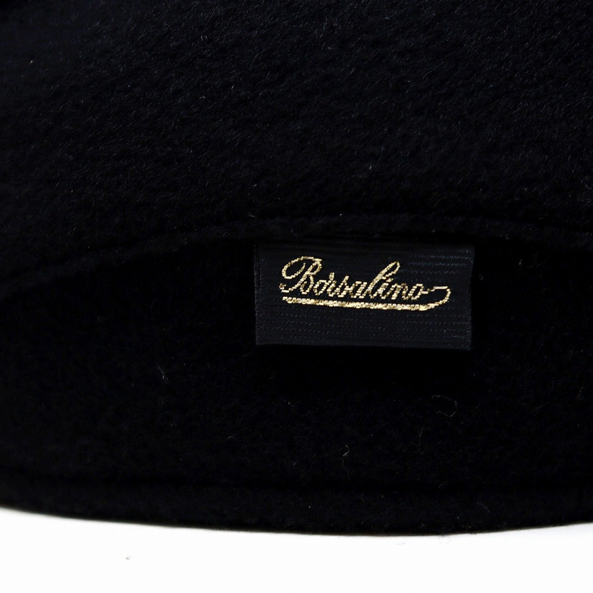 ボルサリーノ ハンチング ブラック | Borsalino Vincenzo Soft Flat Cap