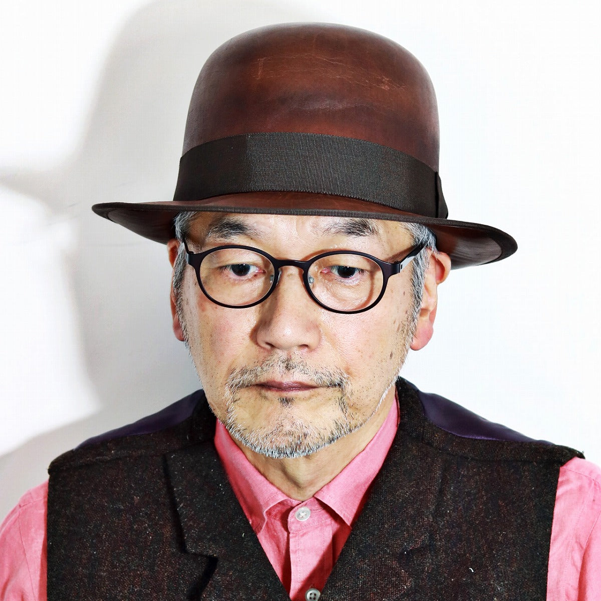 ザ ファクトリー メイド ボーラーハット ブラウン | THE FACTORY MADE LEATHER DERBY