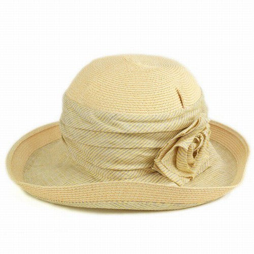 グレヴィ つば広ハット ナチュラル | GREVI Wide Brim Hat