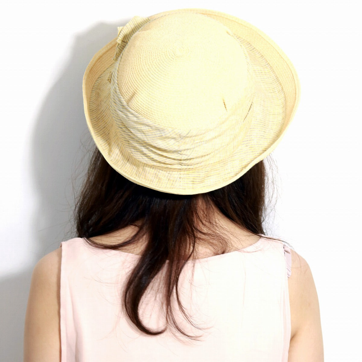 グレヴィ つば広ハット ナチュラル | GREVI Wide Brim Hat