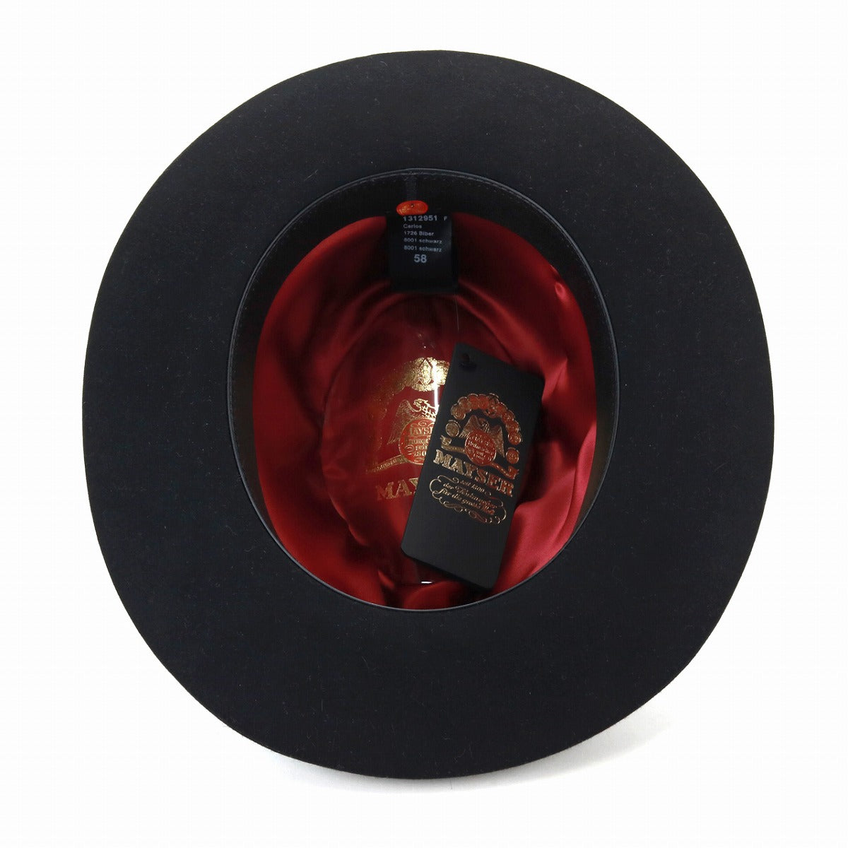 マイザー フェルトハット ブラック | MAYSER Felt Hat