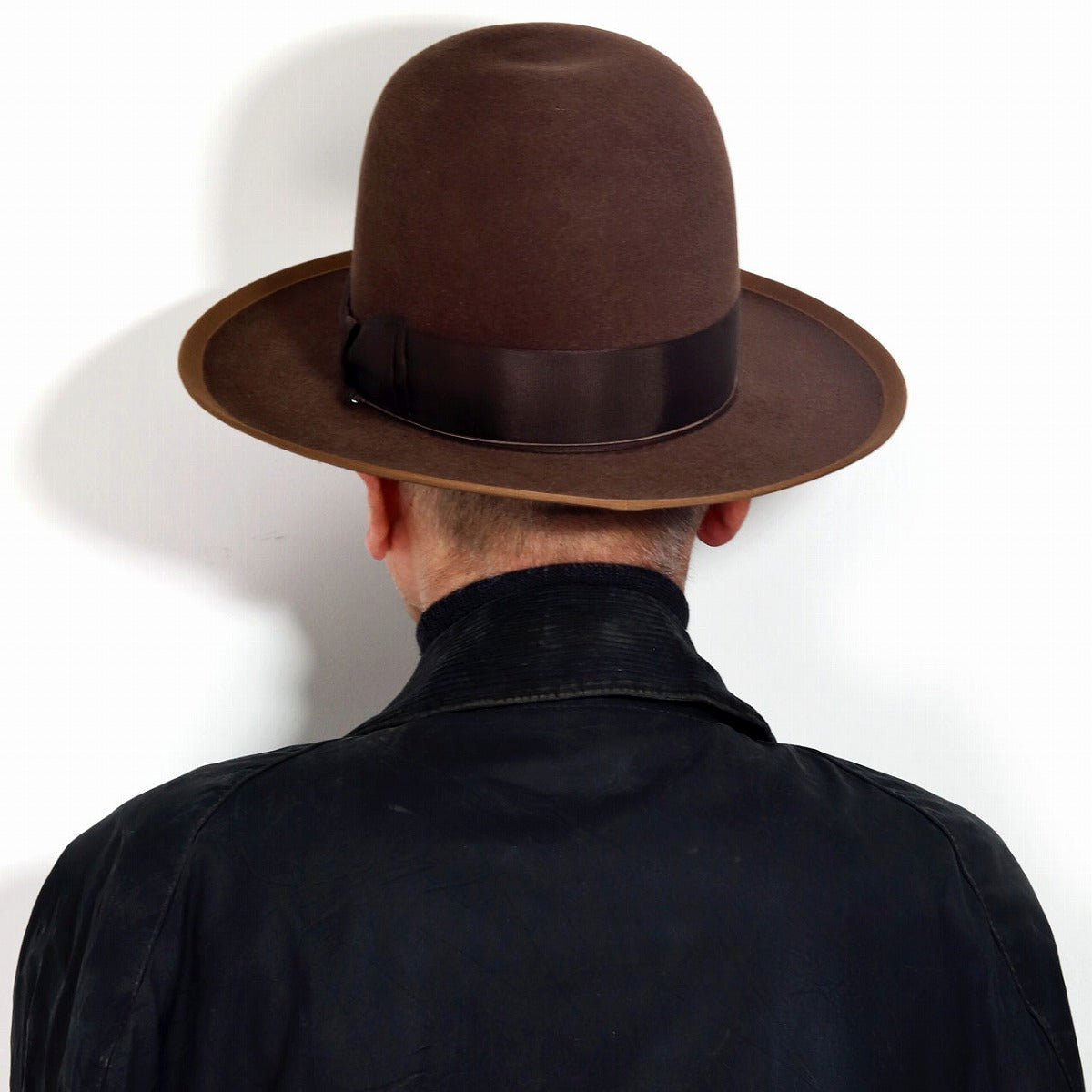 ステットソン フェルトハット ブラック | STETSON CUSTOM V OPENCROWN