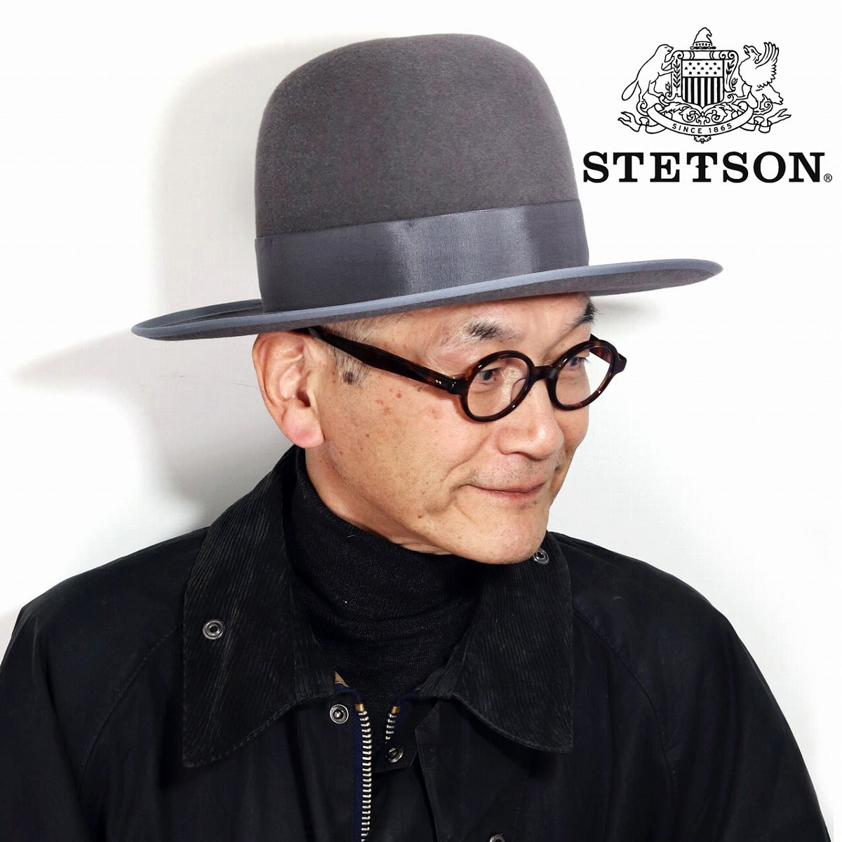 ステットソン フェルトハット グレー | STETSON CUSTOM V OPENCROWN