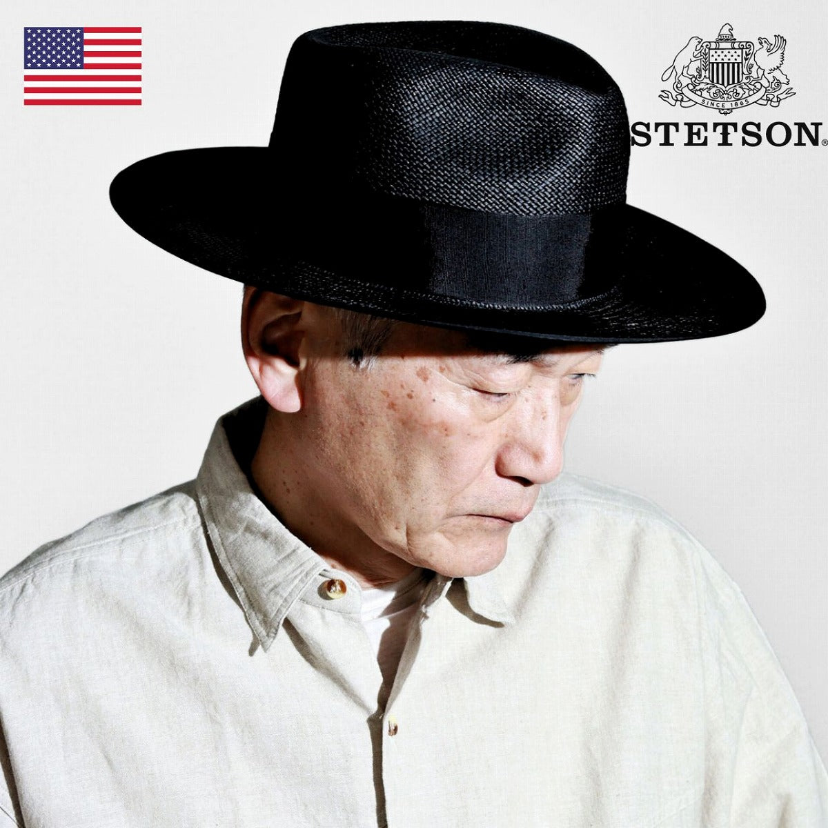 ステットソン パナマハット ブラック | STETSON Whippet