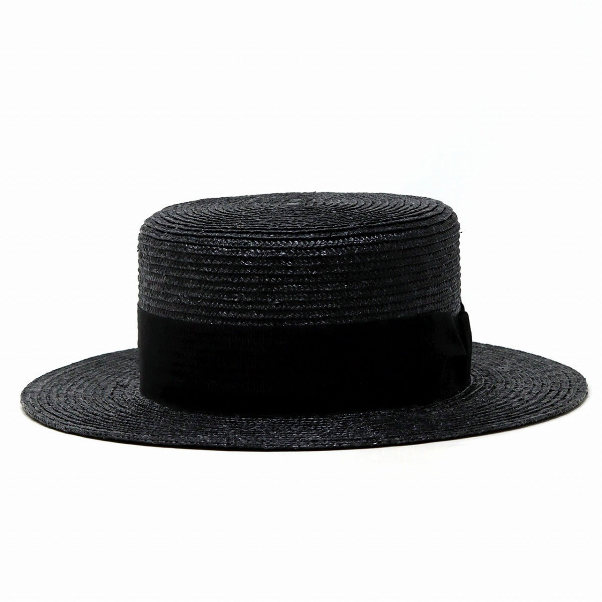 ステットソン カンカン帽 ブラック | STETSON Boater Hat