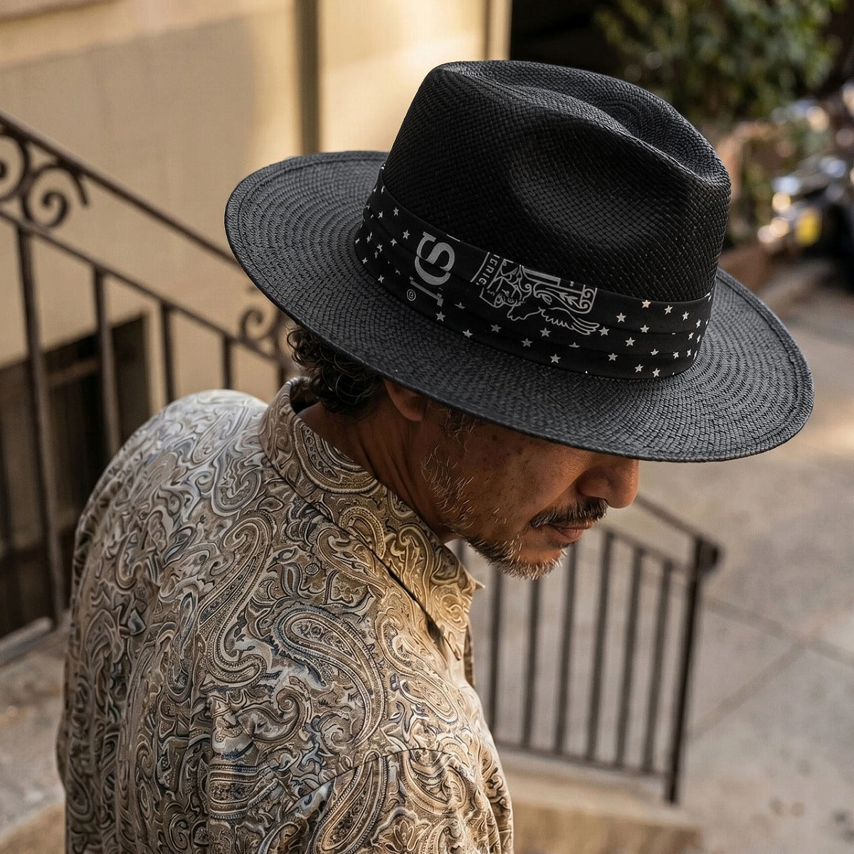 ステットソン パナマハット ブラック | STETSON Bandana Ribbon Panama