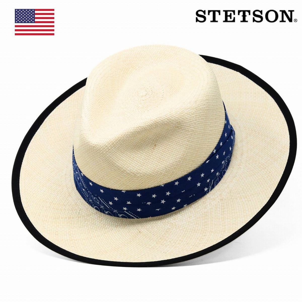 ステットソン パナマハット ナチュラル | STETSON Bandana Ribbon Panama