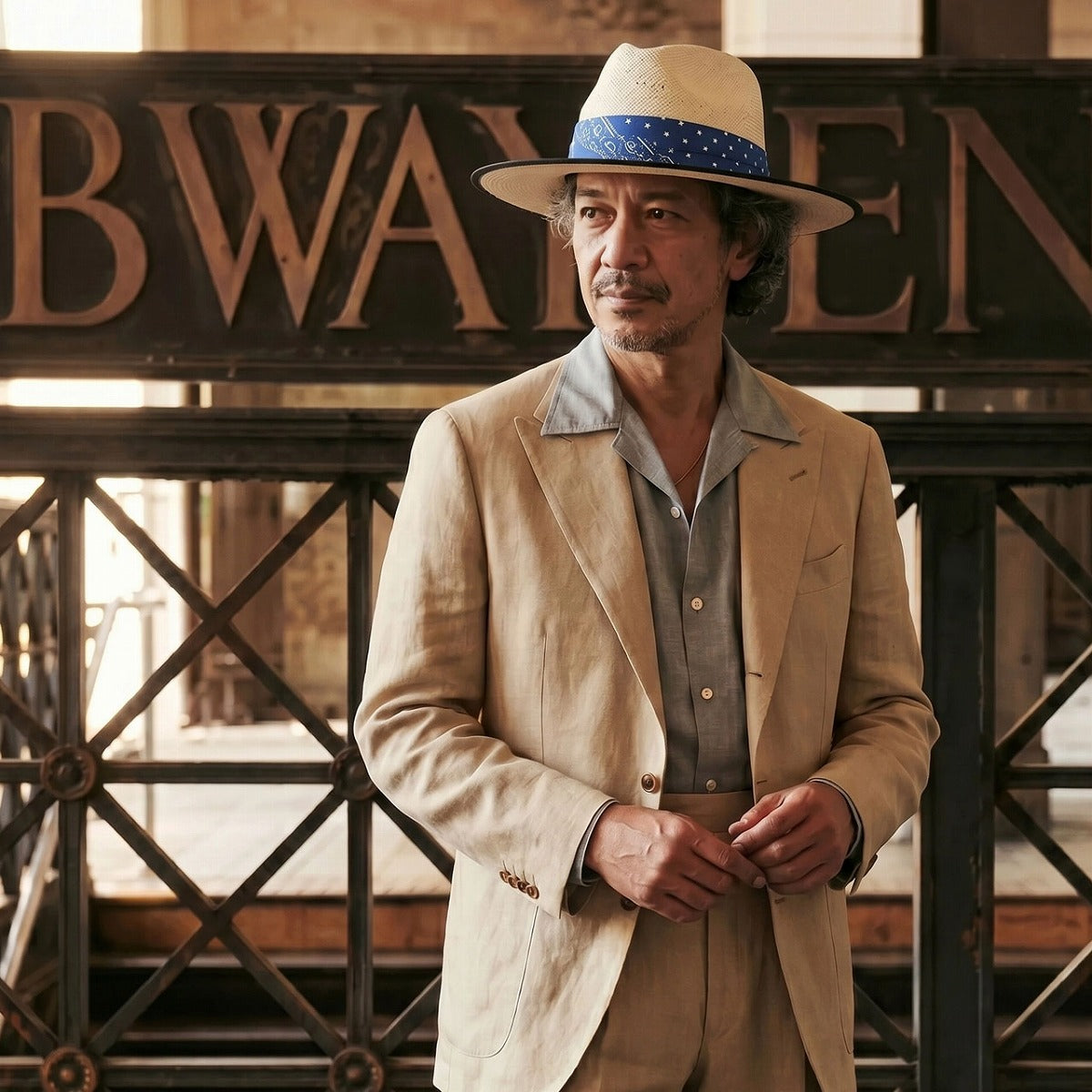 ステットソン パナマハット ナチュラル | STETSON Bandana Ribbon Panama