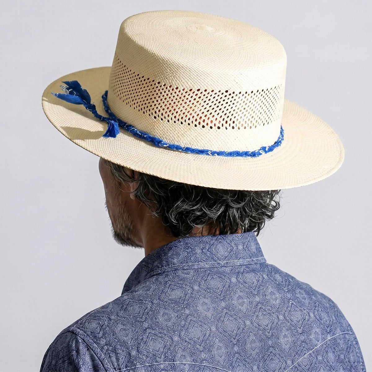 ステットソン カンカン帽 ナチュラル | STETSON Bandana Ribbon Boater