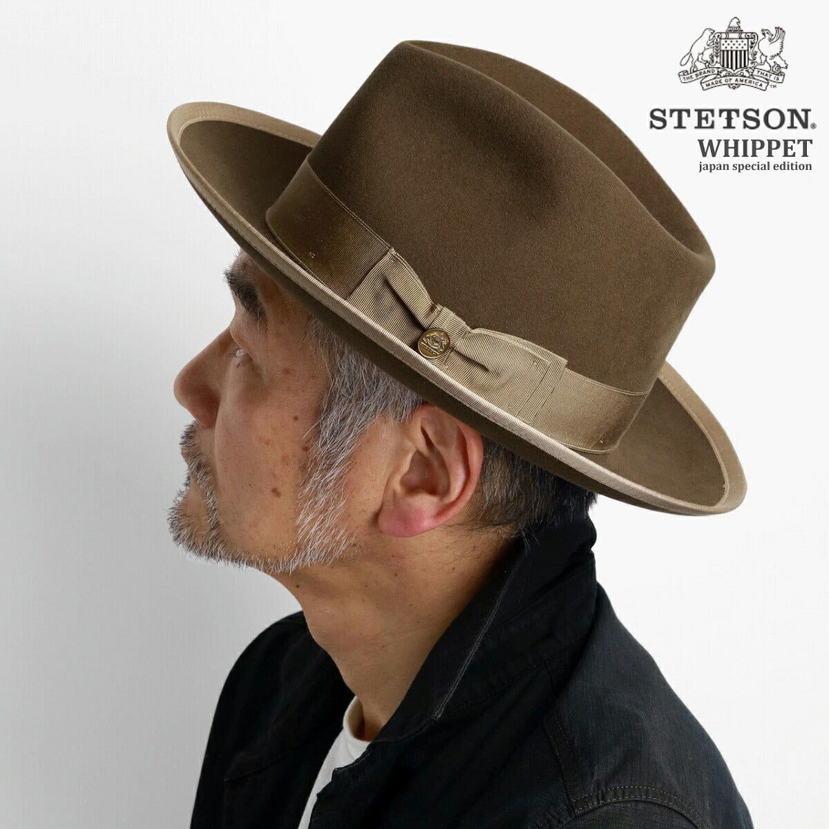 ステットソン フェルトハット ベージュ | STETSON Whippet