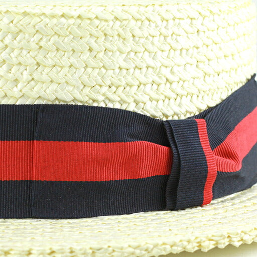 テシ カンカン帽 オフホワイト | TESI Boater Hat