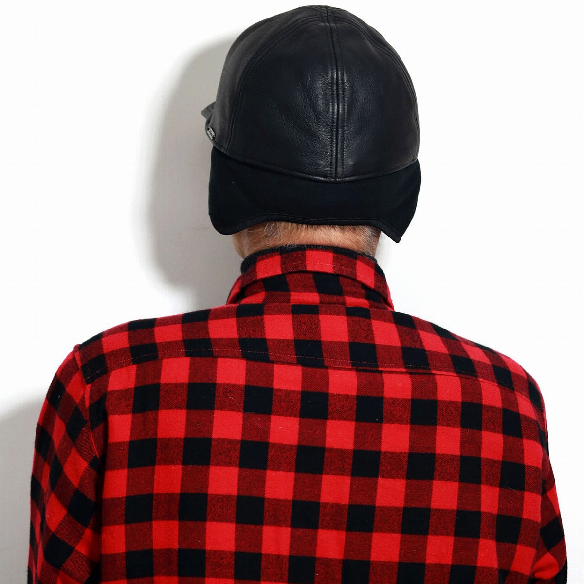 ウィゲーン キャップ ブラック | WIGENS Leather Cap