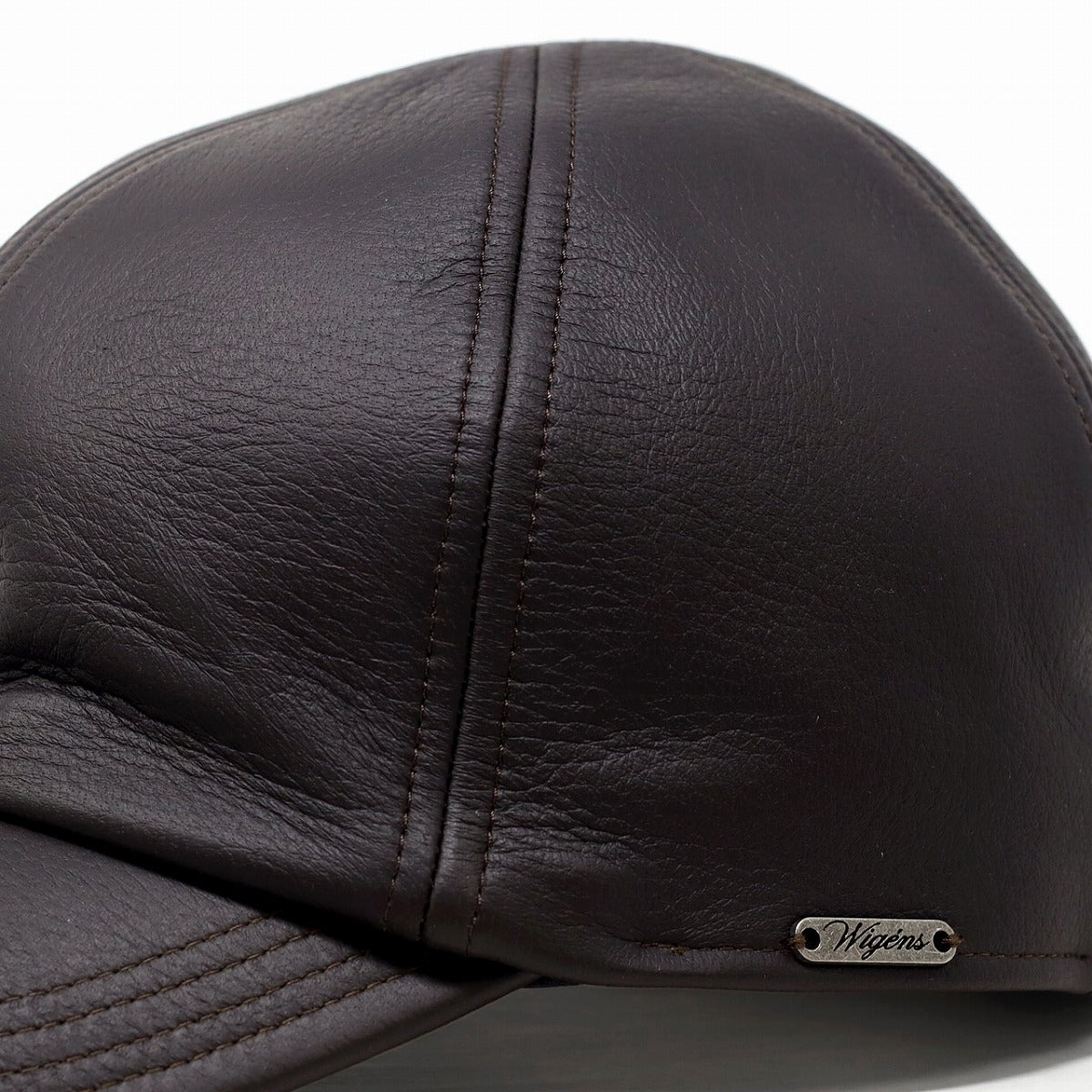 ウィゲーン キャップ ブラック | WIGENS Leather Cap