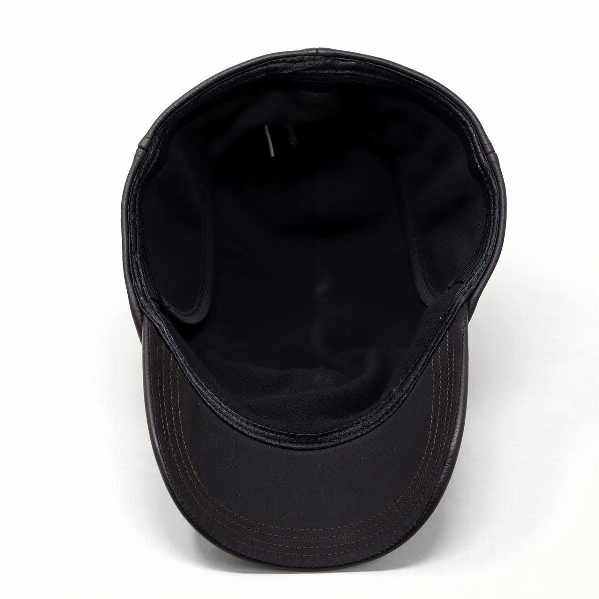 ウィゲーン キャップ ブラック | WIGENS Leather Cap