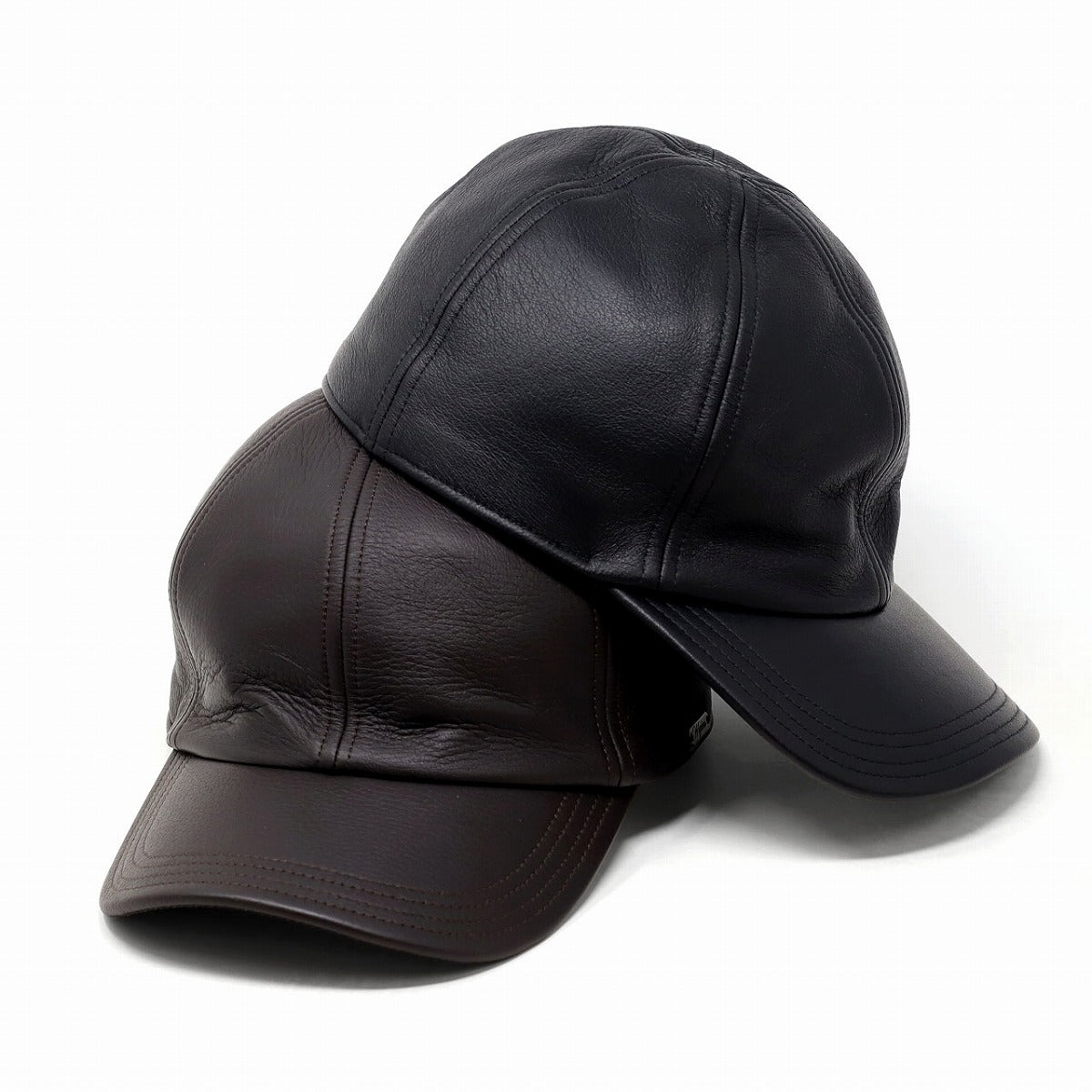 ウィゲーン キャップ ブラック | WIGENS Leather Cap