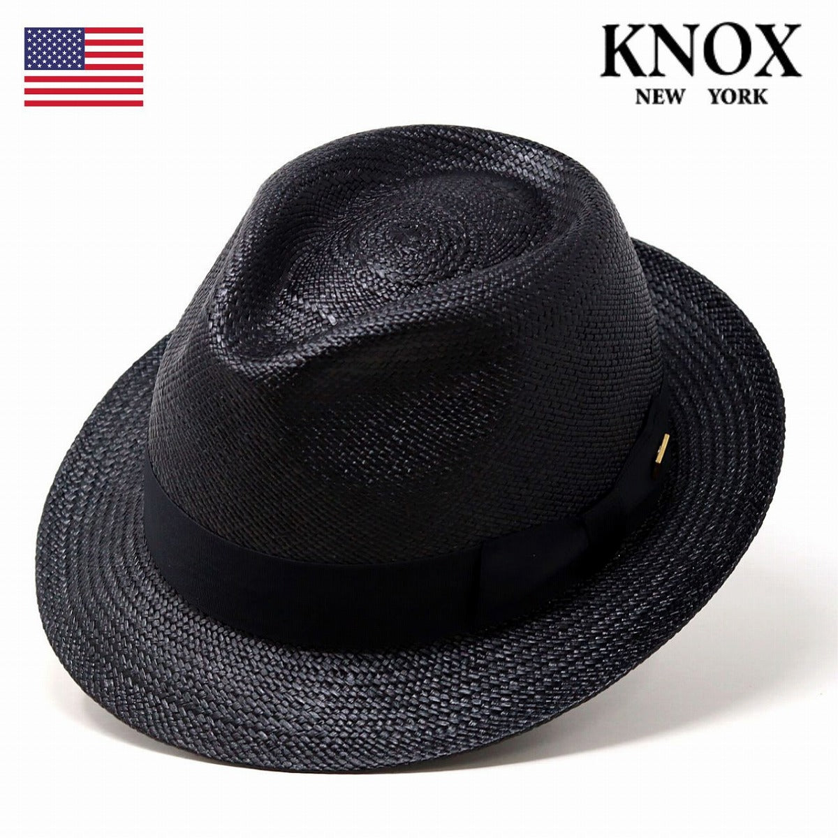 ノックス パナマハット ブラック | KNOX Panama Hat