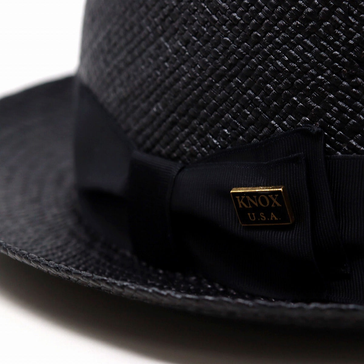 ノックス パナマハット ブラック | KNOX Panama Hat