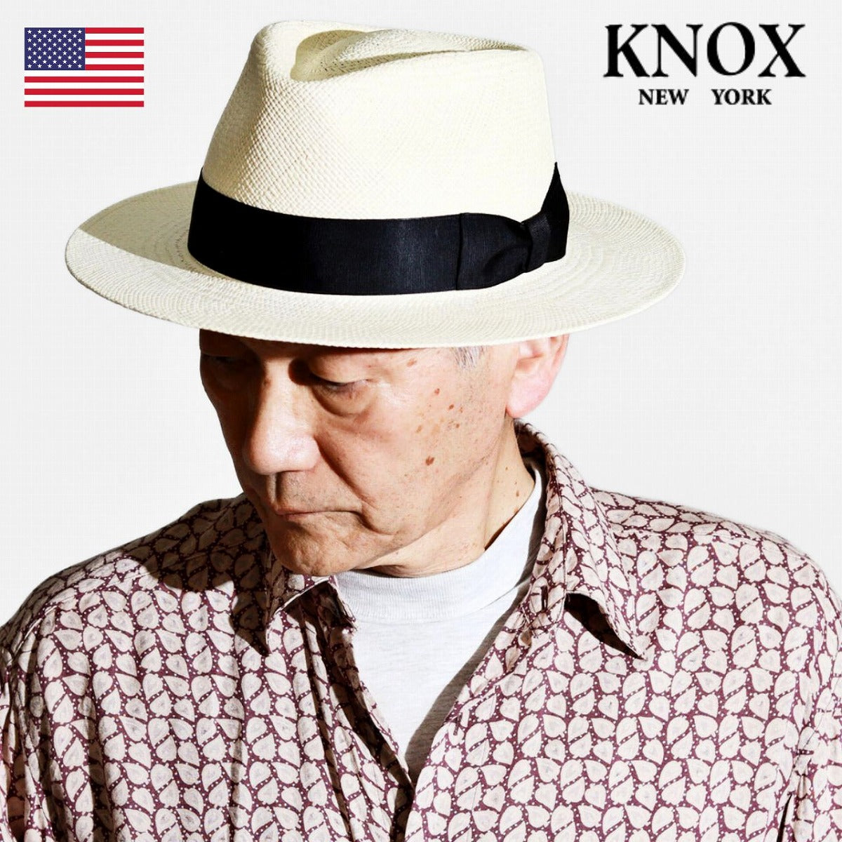 ノックス パナマハット オフホワイト | KNOX Panama Hat