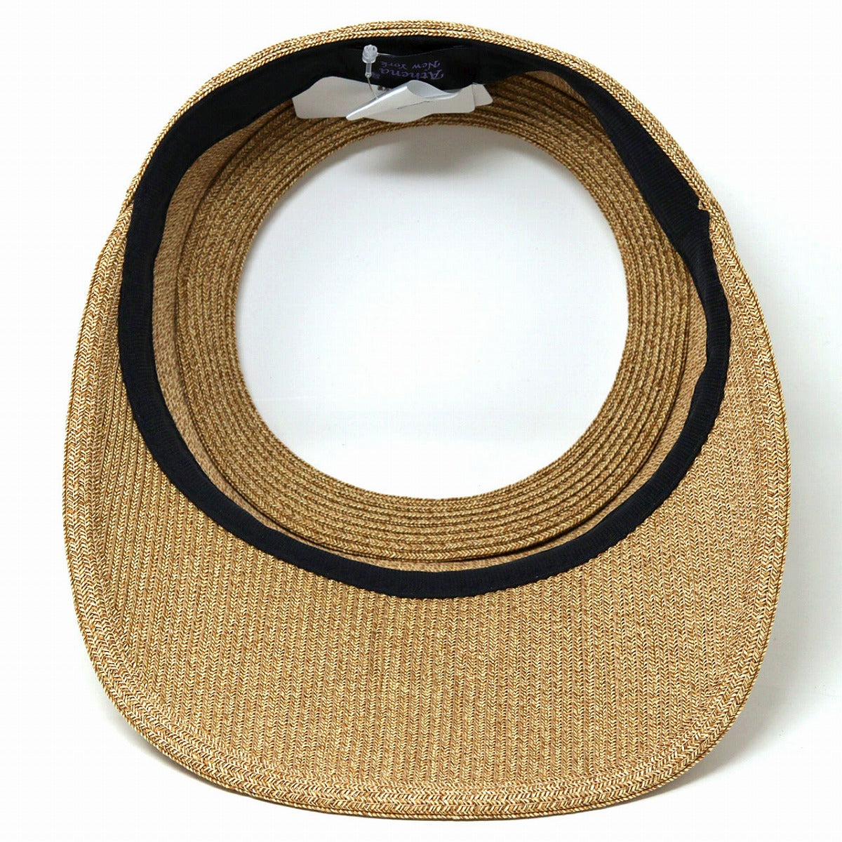 アシーナニューヨーク サンバイザー タンホワイト | Athena New York Amelia Visor