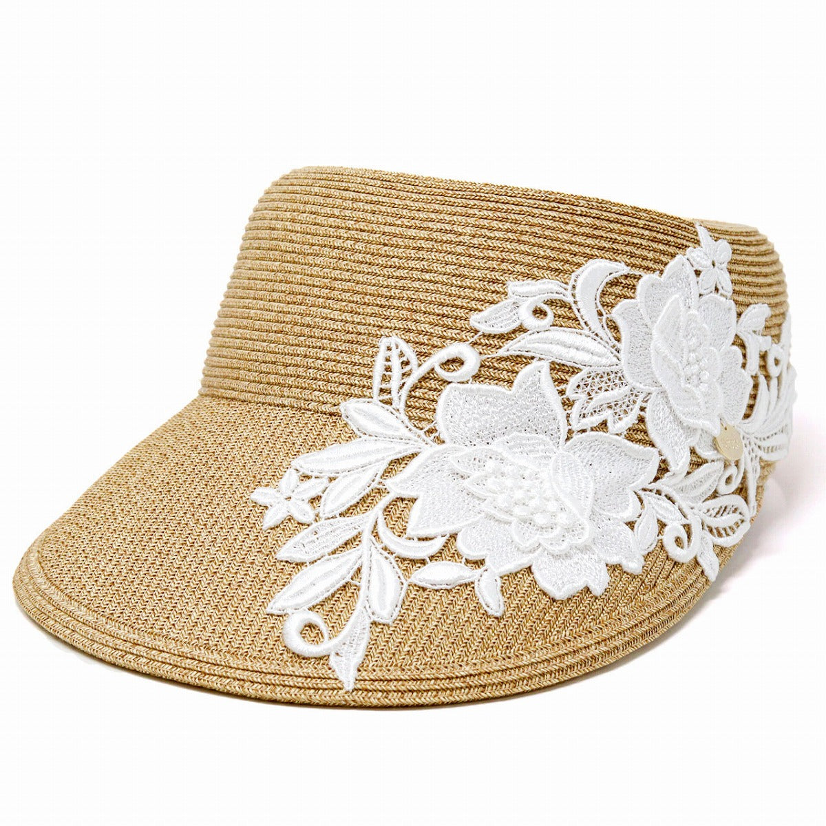 アシーナニューヨーク サンバイザー タンホワイト | Athena New York Amelia Visor