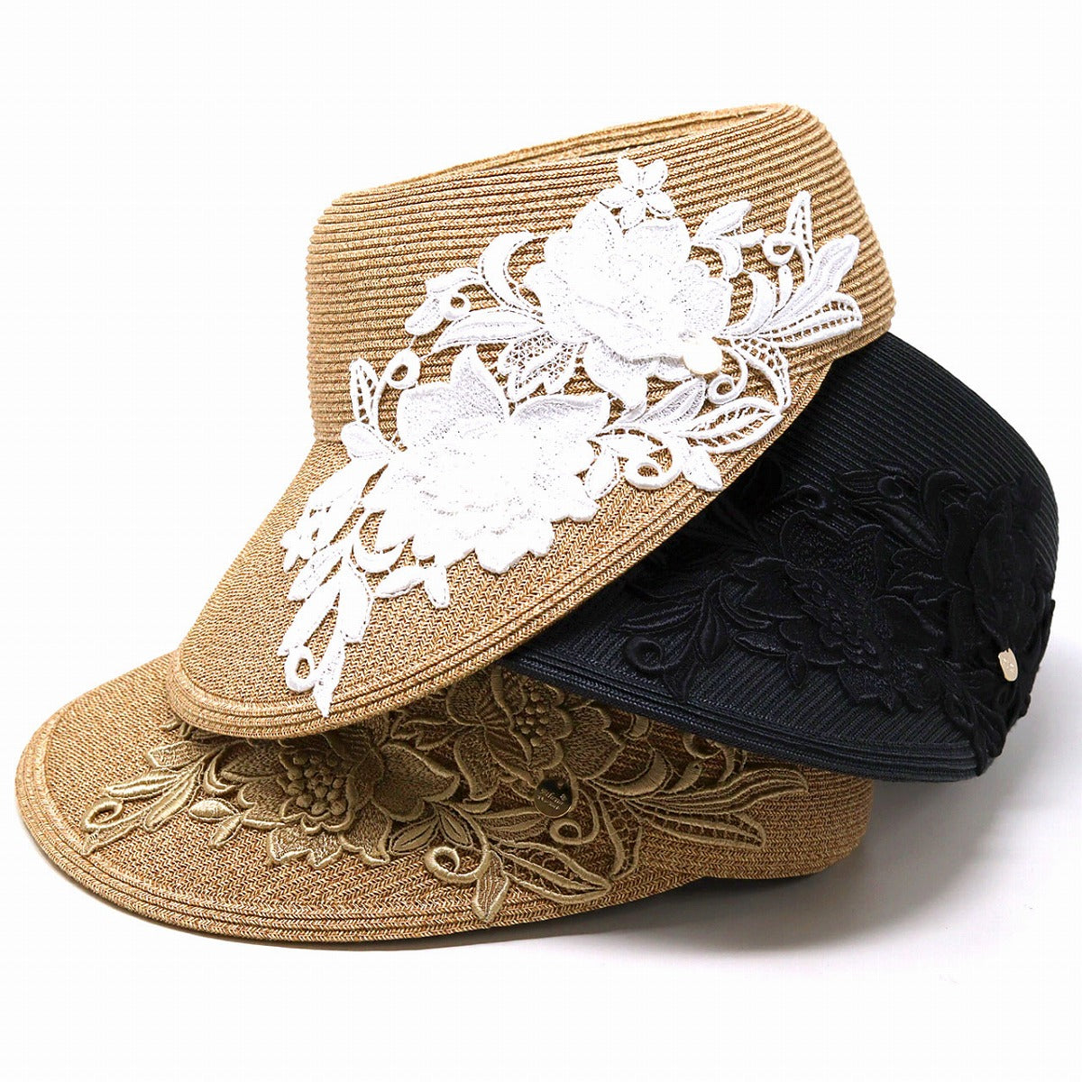 アシーナニューヨーク サンバイザー ブラック | Athena New York Amelia Visor