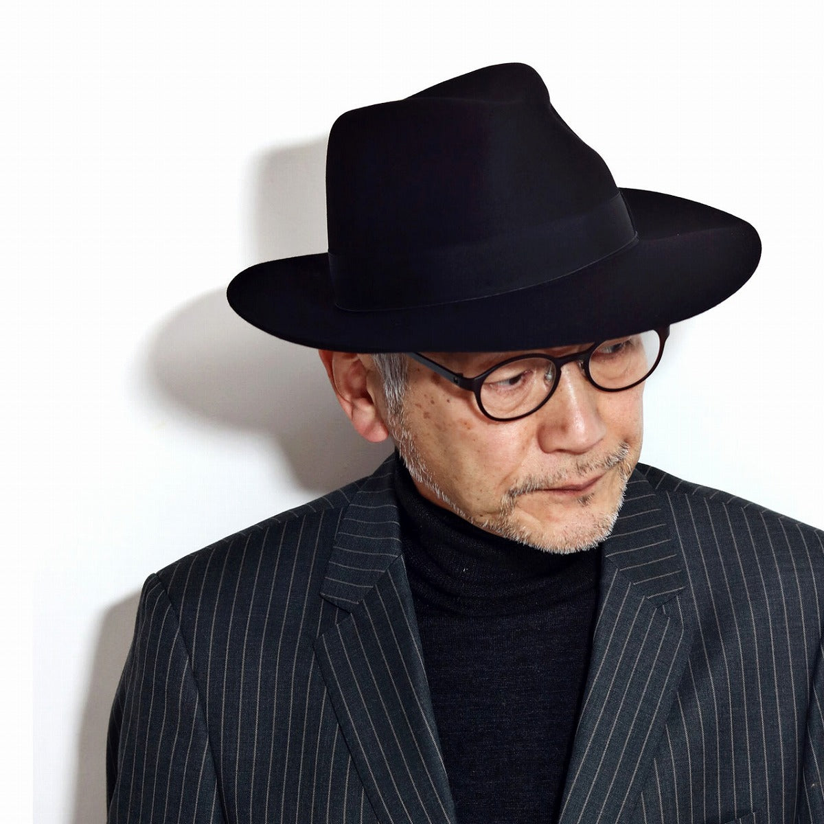 ボルサリーノ フェルトハット ブラック | Borsalino Folar