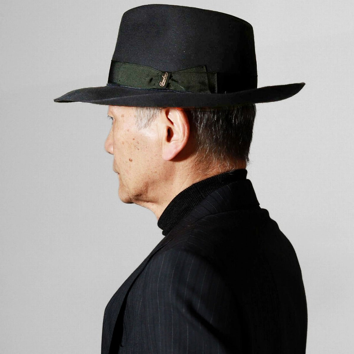 ボルサリーノ フェルトハット グレー | Borsalino Rasato Folar