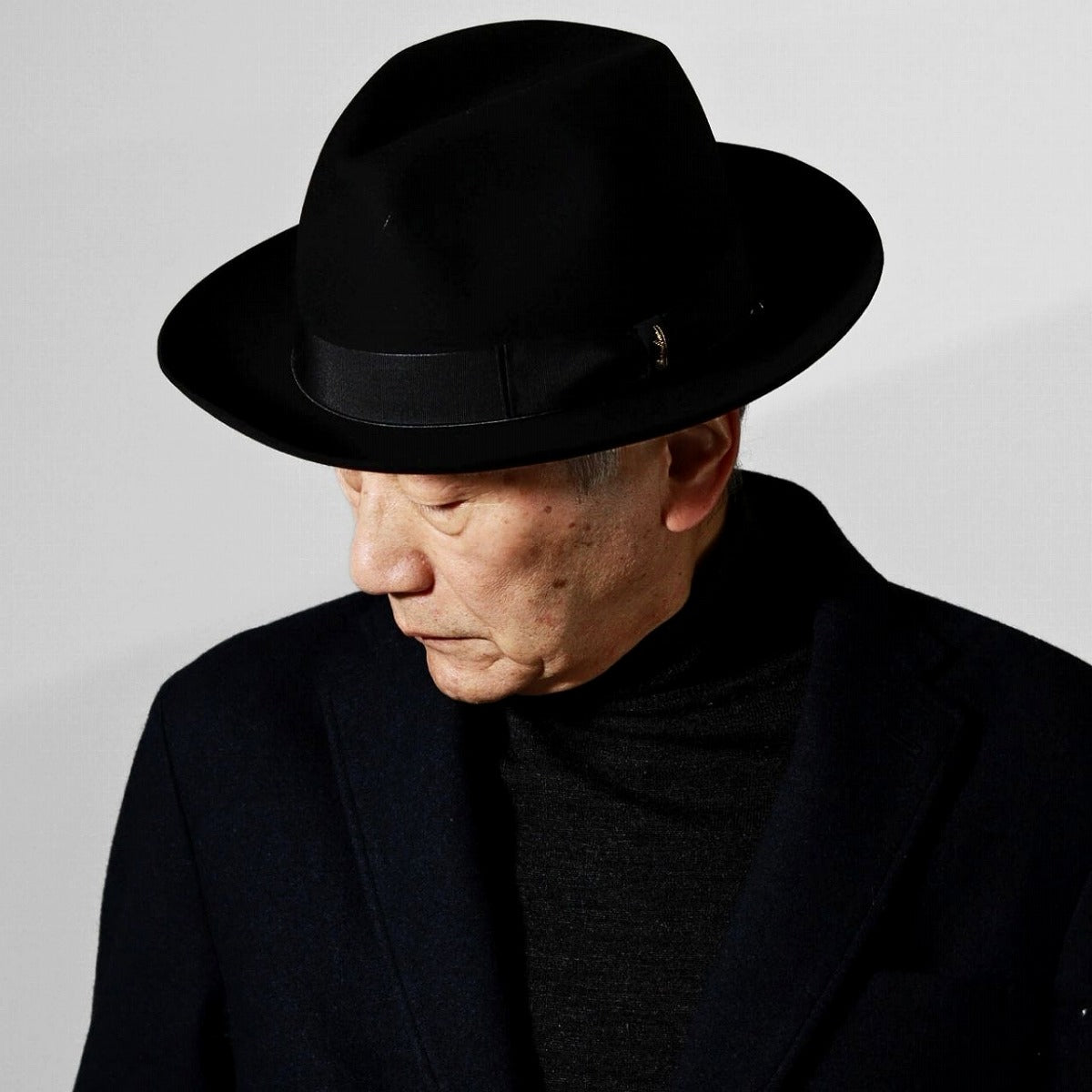 ボルサリーノ フェルトハット ブラック | Borsalino Federico Anello