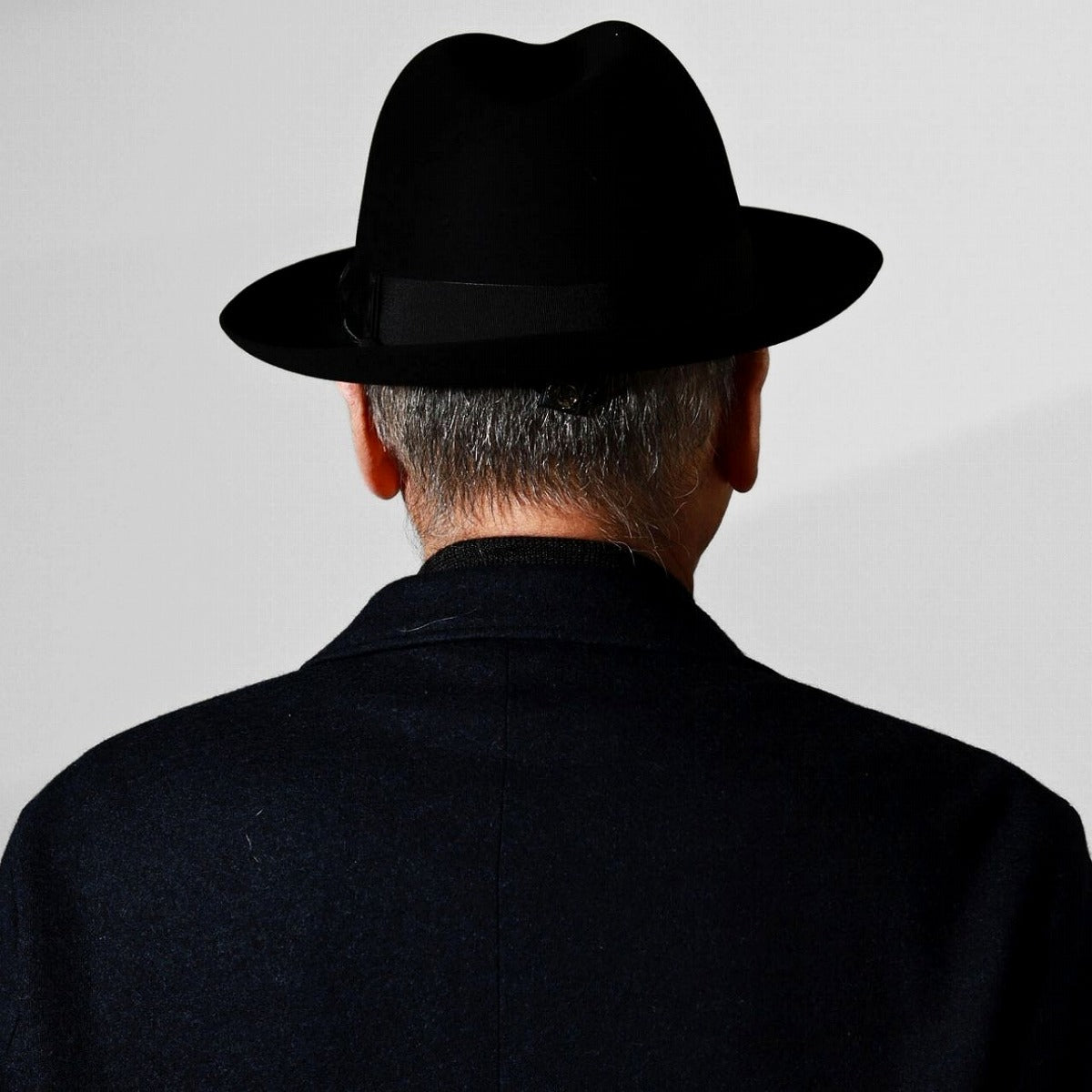 ボルサリーノ フェルトハット ブラック | Borsalino Federico Anello