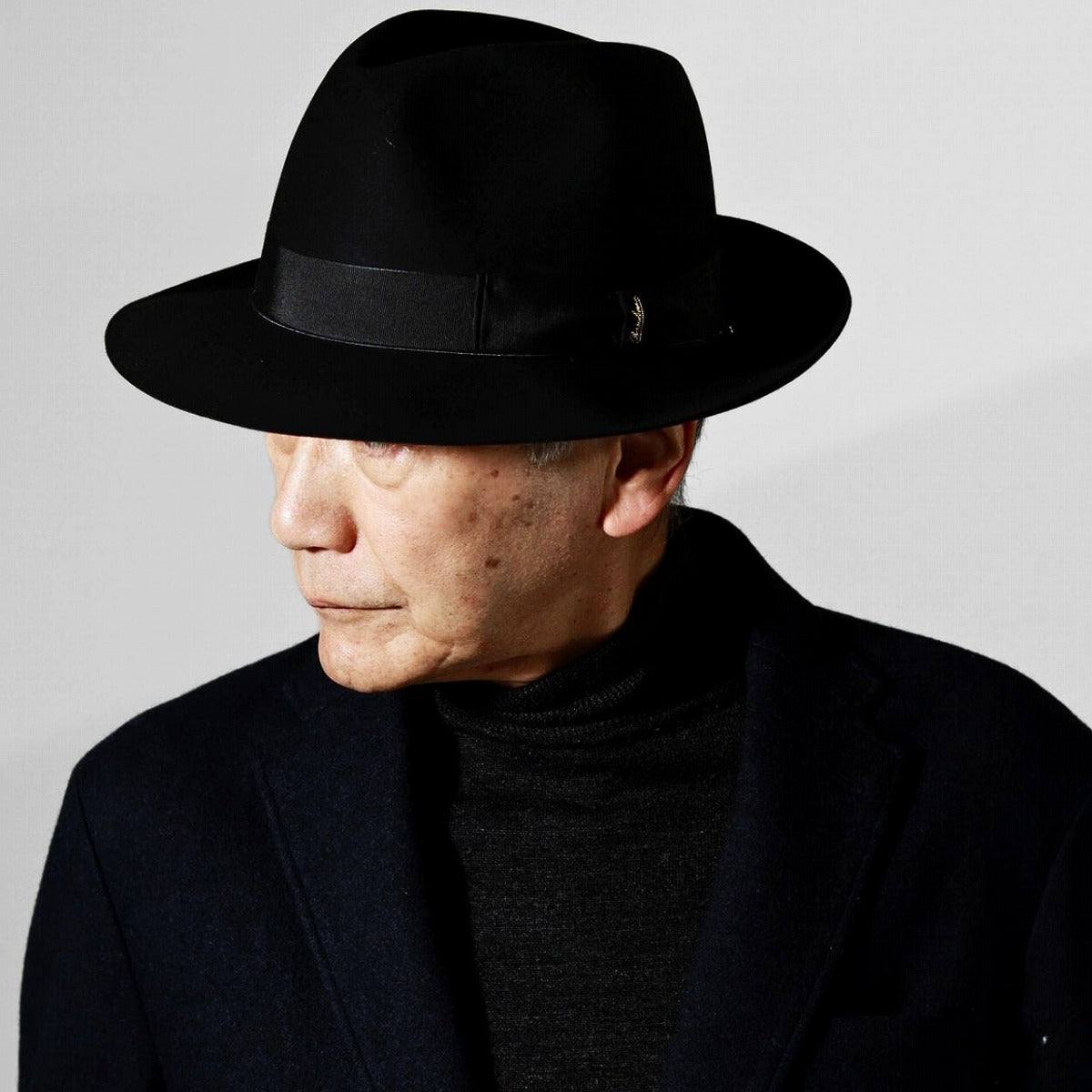 ボルサリーノ フェルトハット ブラック | Borsalino Federico Anello