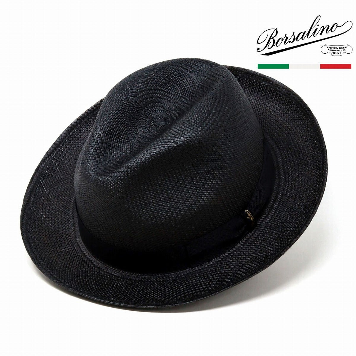 ボルサリーノ 中折れハット ブラック | Borsalino Federico
