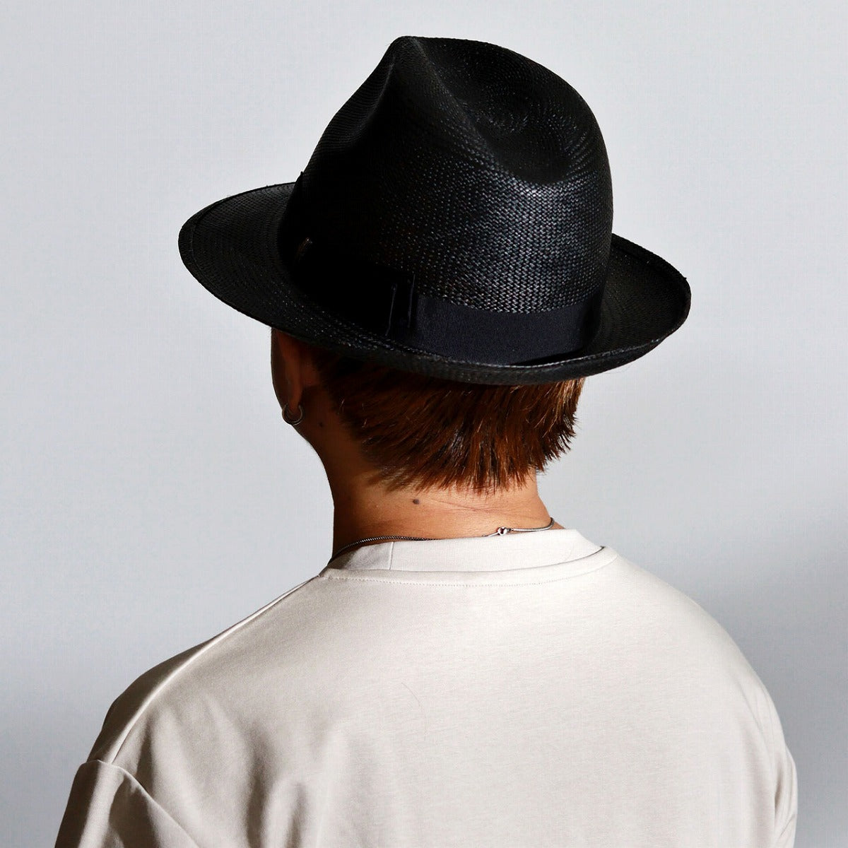 ボルサリーノ 中折れハット ブラック | Borsalino Federico