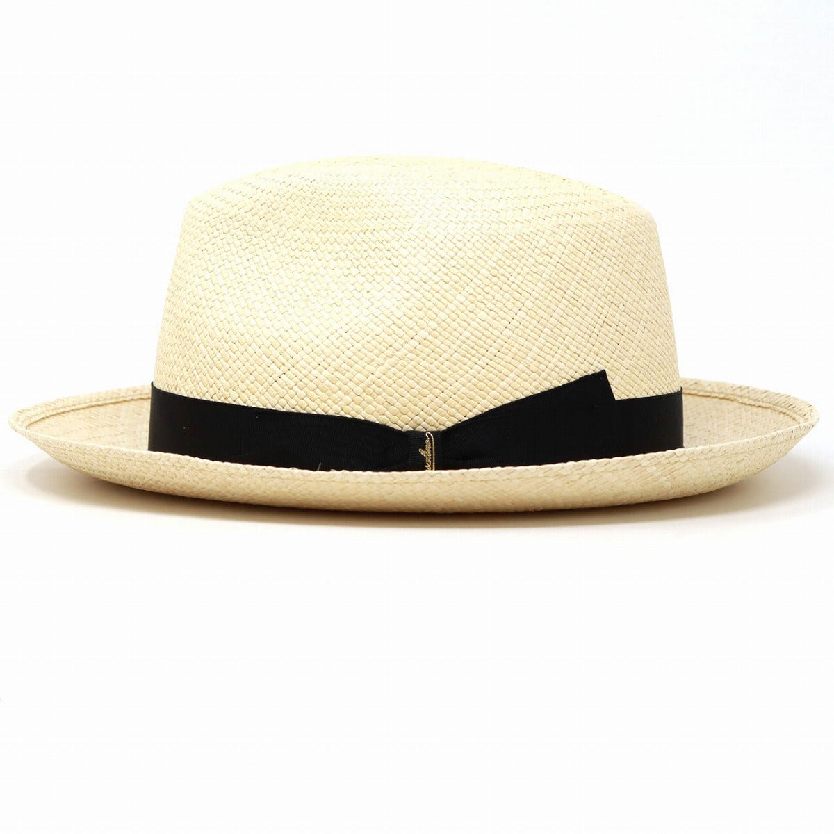 ボルサリーノ パナマハット ナチュラル×ブラック | Borsalino Quito