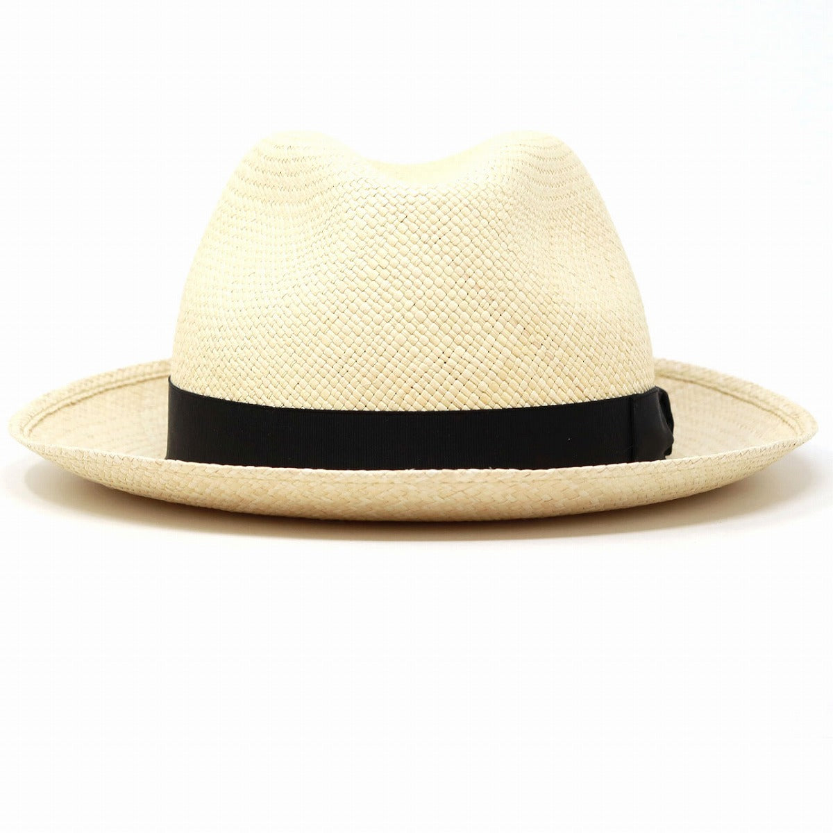 ボルサリーノ パナマハット ナチュラル×ブラック | Borsalino Quito