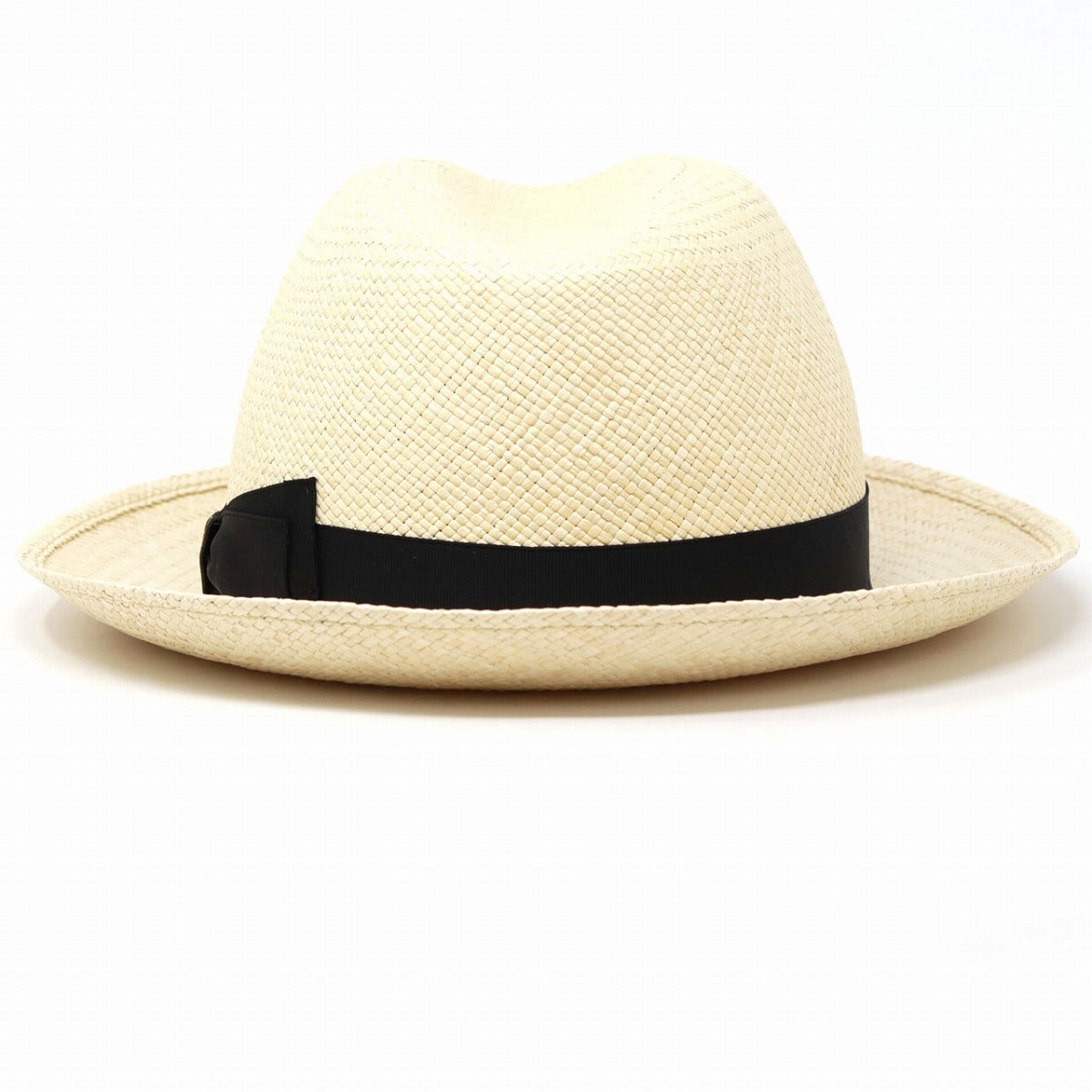 ボルサリーノ パナマハット ナチュラル×ブラック | Borsalino Quito