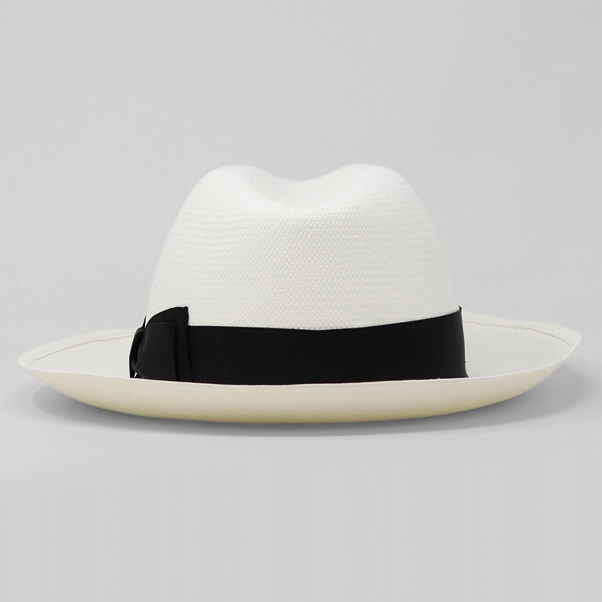 ボルサリーノ パナマハット ブリーチ×ブラック | Borsalino Amedeo