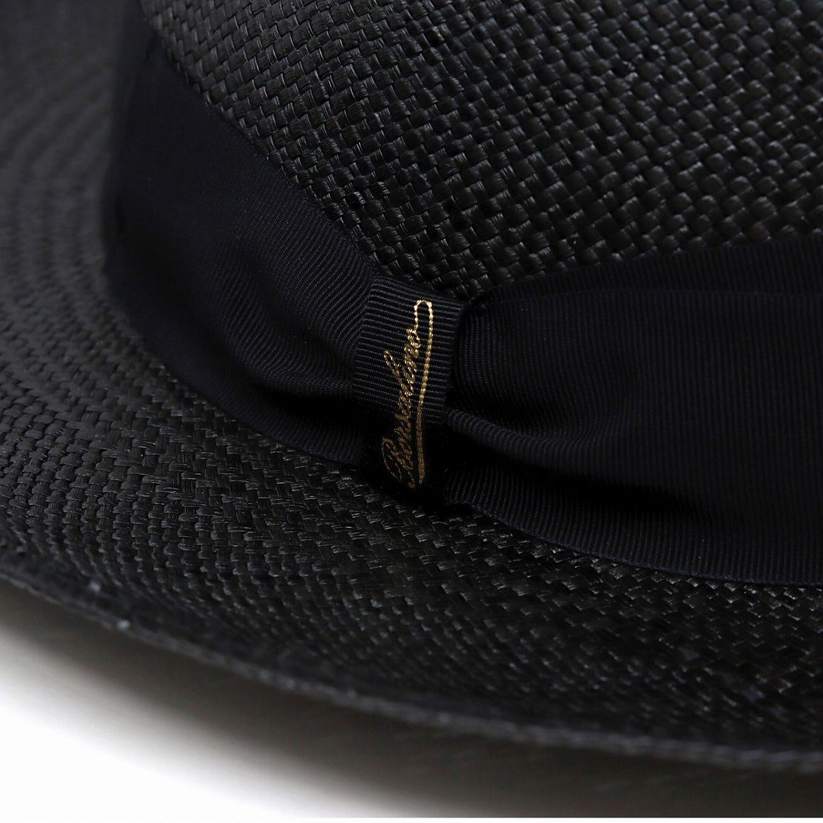 ボルサリーノ パナマハット ブラック | Borsalino Quito