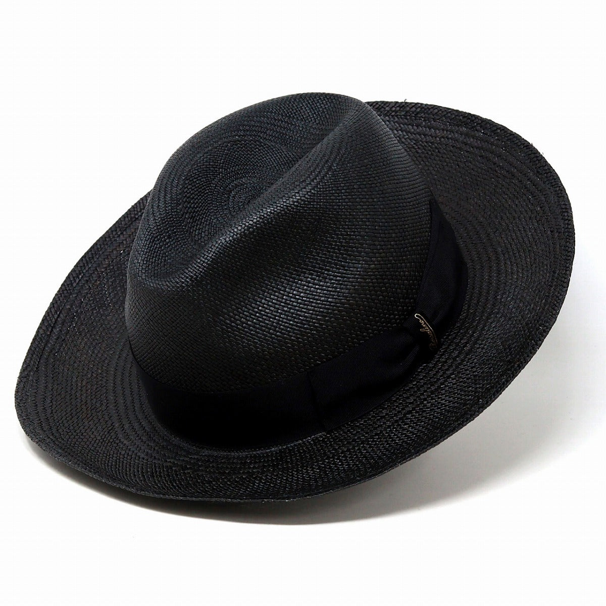 ボルサリーノ パナマハット ブラック | Borsalino Quito